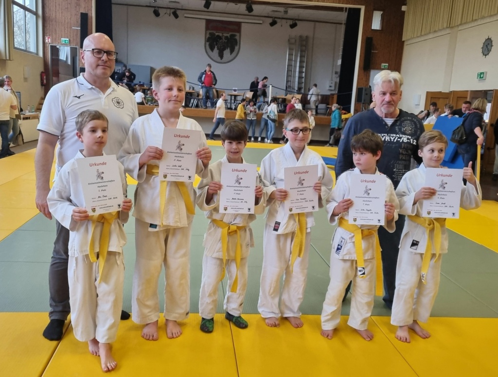 Erfolge für RWL Judo-Nachwuchs bei den Kreis-Meisterschaften